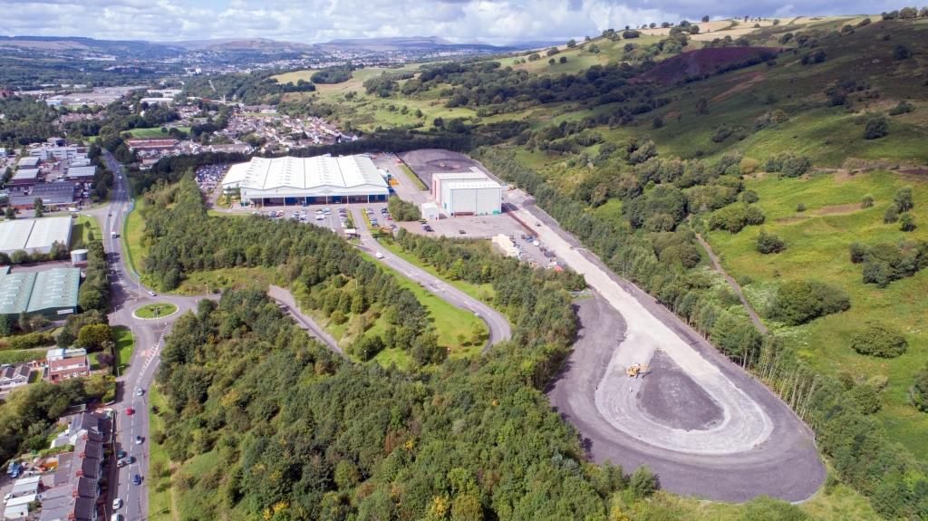 Assembly Facility For General Dynamics Merthyr Tydfil Prichard 