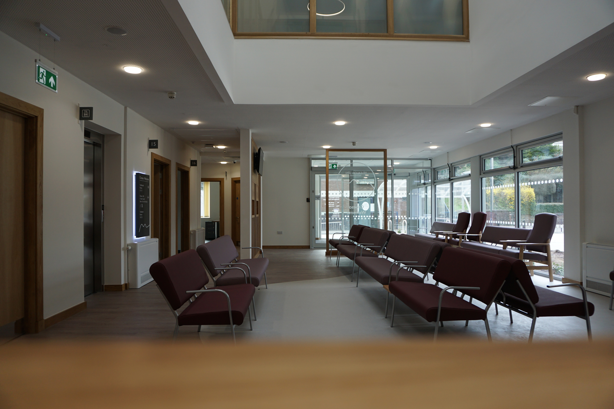 Tŷ Calon Lân Primary Care Health Centre, Mountain Ash Waiting Room