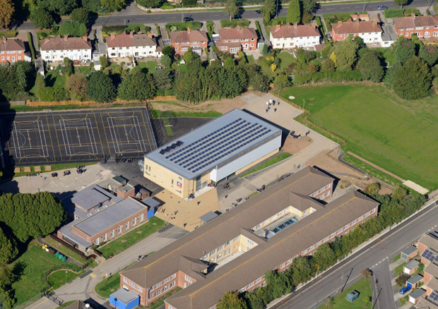 Bristol Free School - Drone photograph